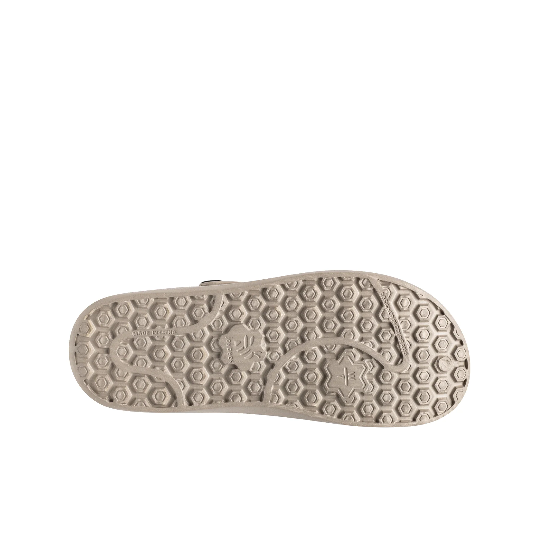 Joybees Unisex Varsity Clog - Taupe - Image 4