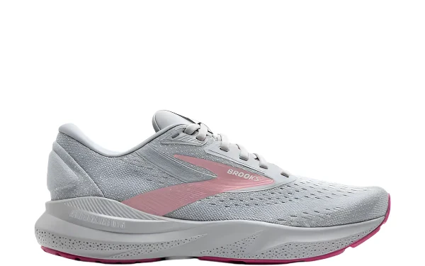 Brooks Women's Adrenaline GTS 24 Sneaker- Alloy/White/Zephyr - Image 4