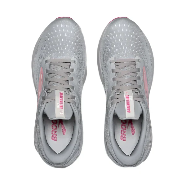 Brooks Women's Adrenaline GTS 24 Sneaker- Alloy/White/Zephyr - Image 5