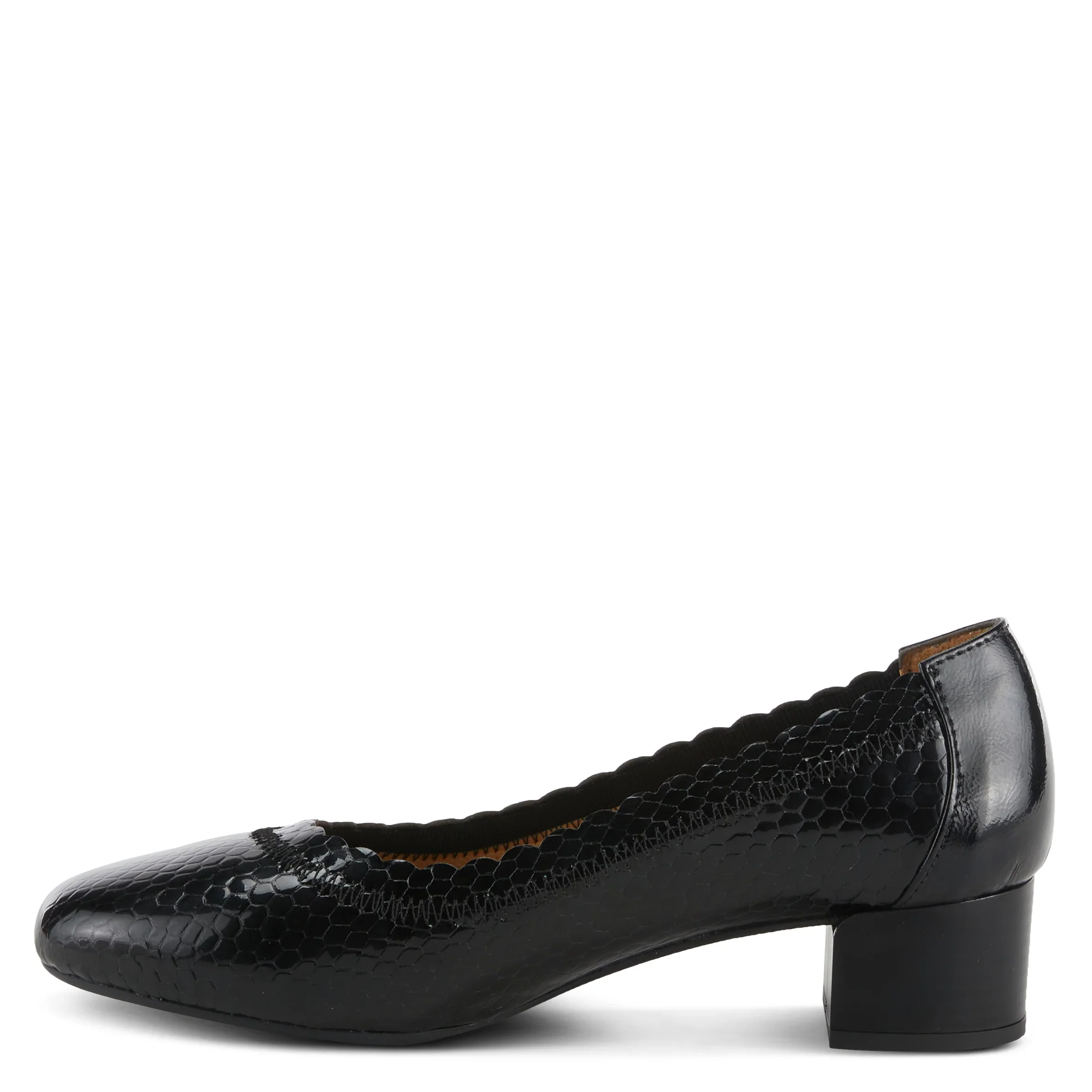 Spring Step Women's Ahemria Dress Pump - Black Patent - Image 2