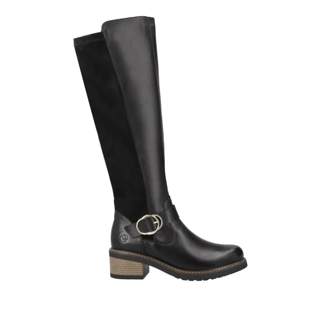 Remonte by Rieker Women's Aida Tall Boot - Black - Image 2