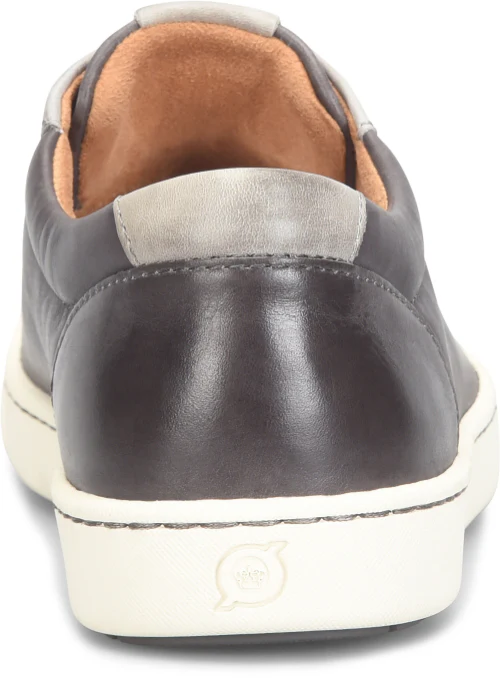 Born Men's Allegheny Slip On Sneaker - Grey/Light Grey - Image 5