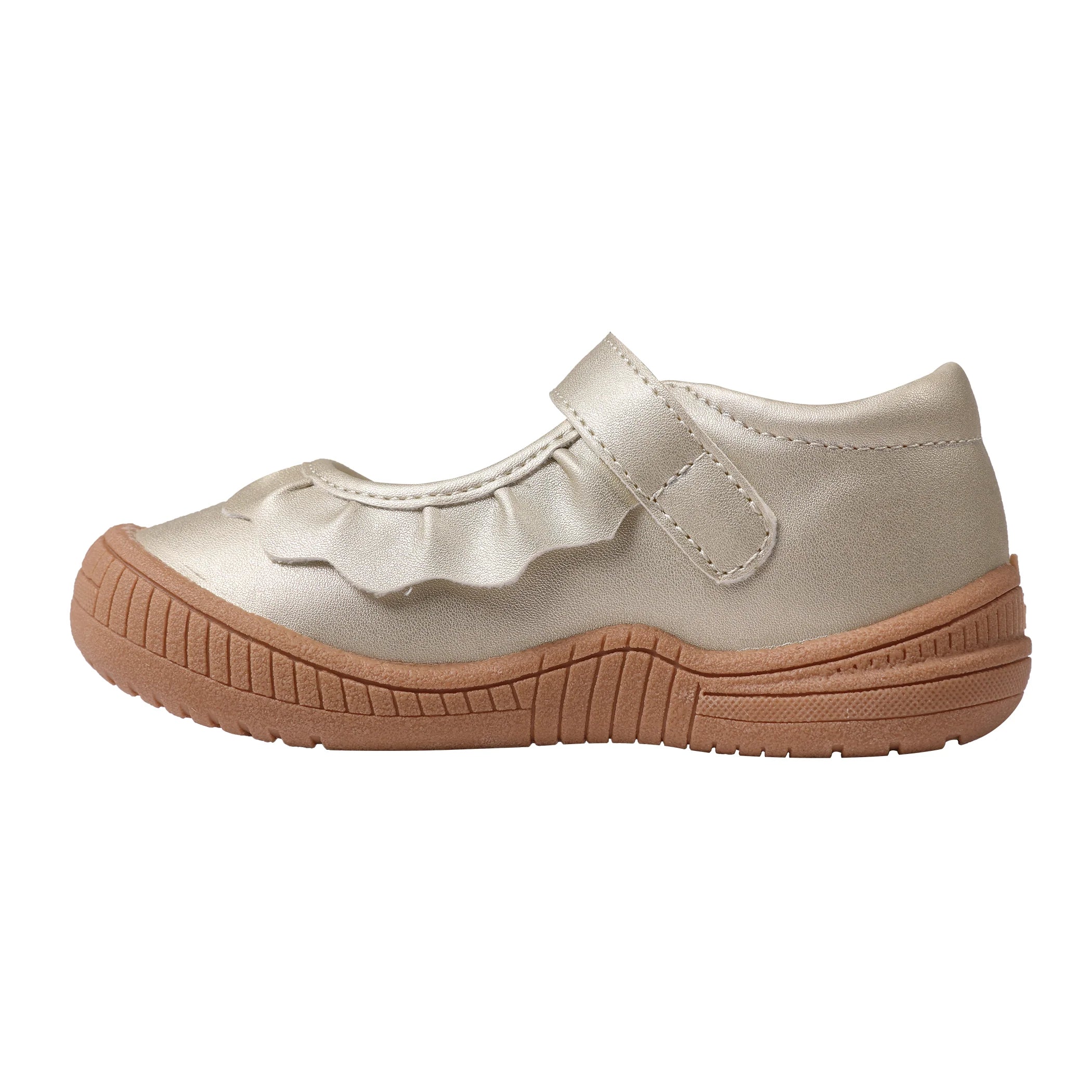 Oomphies Girls' (Sizes 5-3) Amina Mary Jane - Gold - Image 2