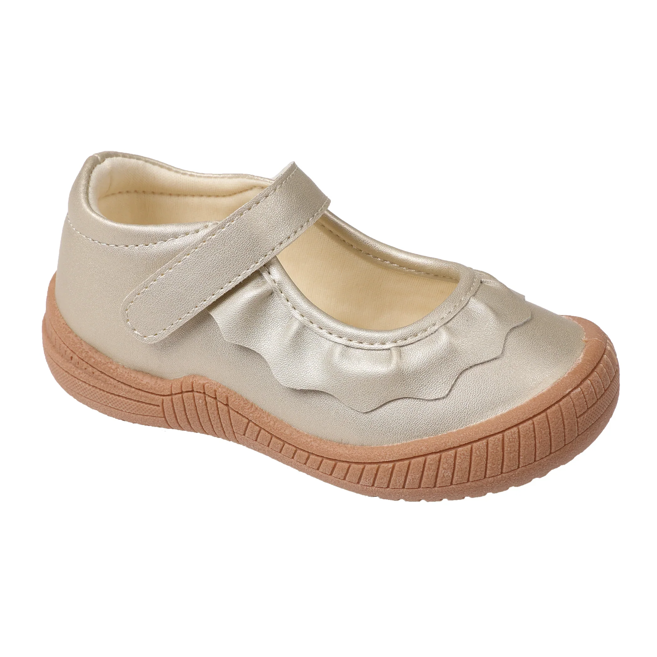 Oomphies Girls' (Sizes 5-3) Amina Mary Jane - Gold - Image 5