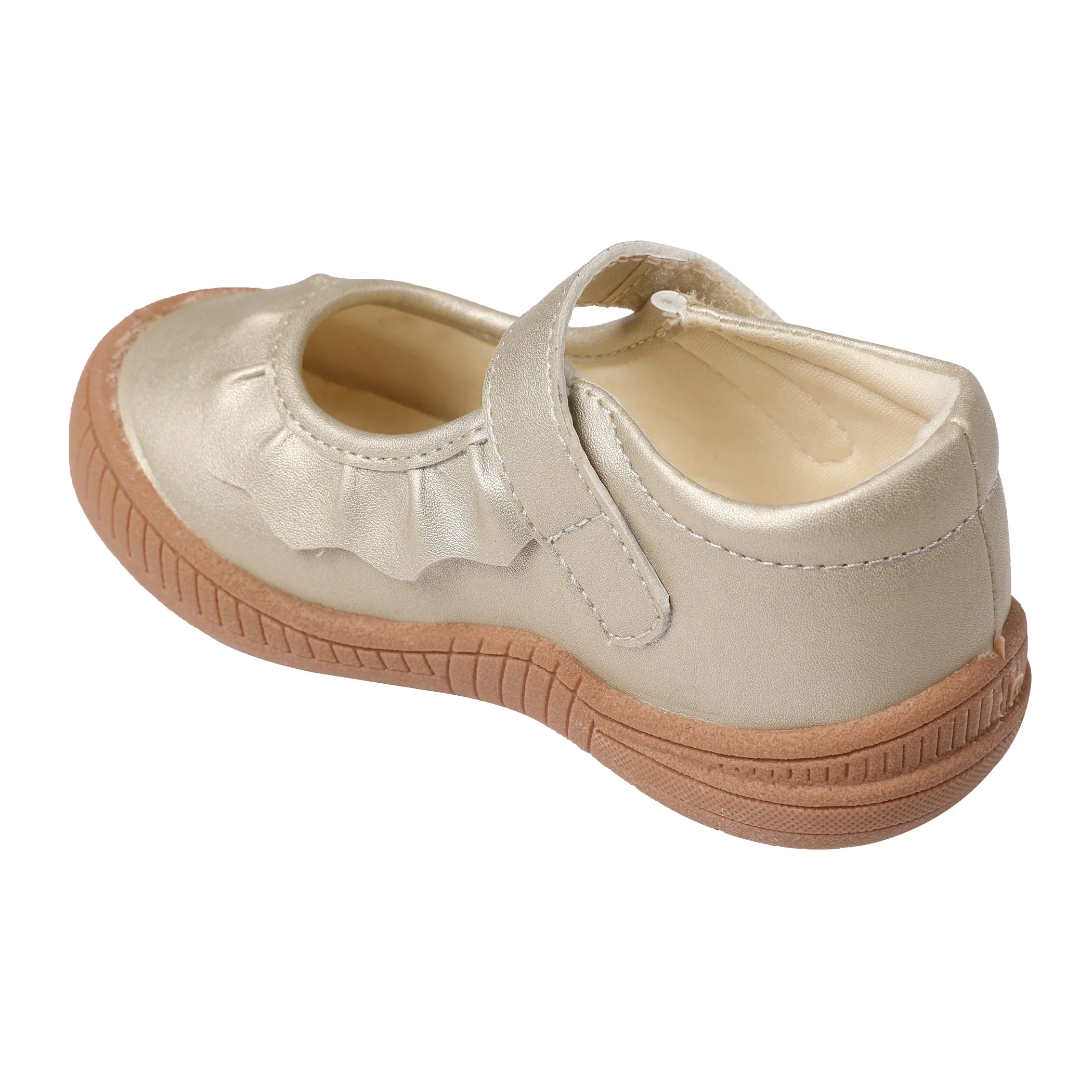 Oomphies Girls' (Sizes 5-3) Amina Mary Jane - Gold - Image 6