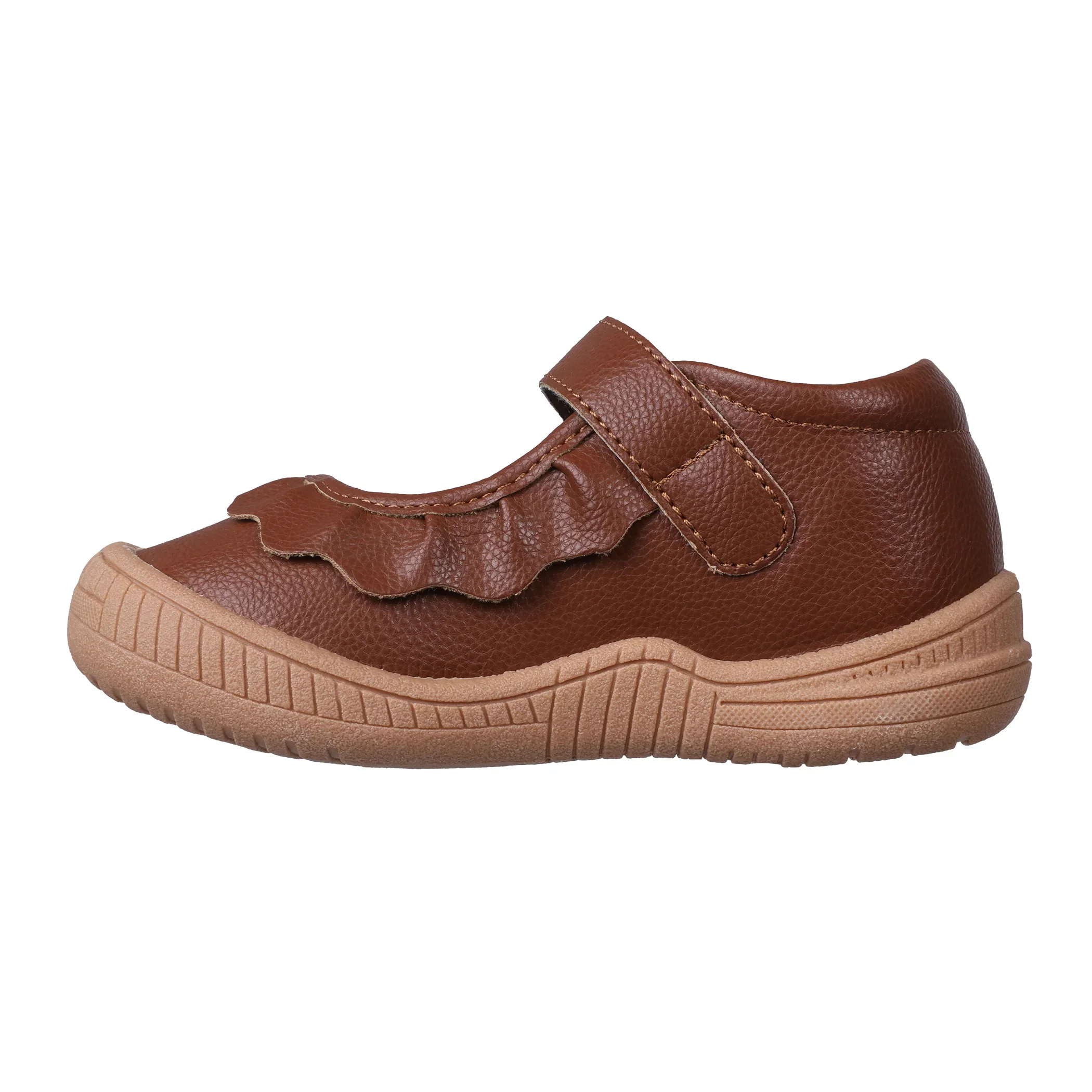 Oomphies Girls' (Sizes 5-3) Amina Mary Jane - Brown - Image 3
