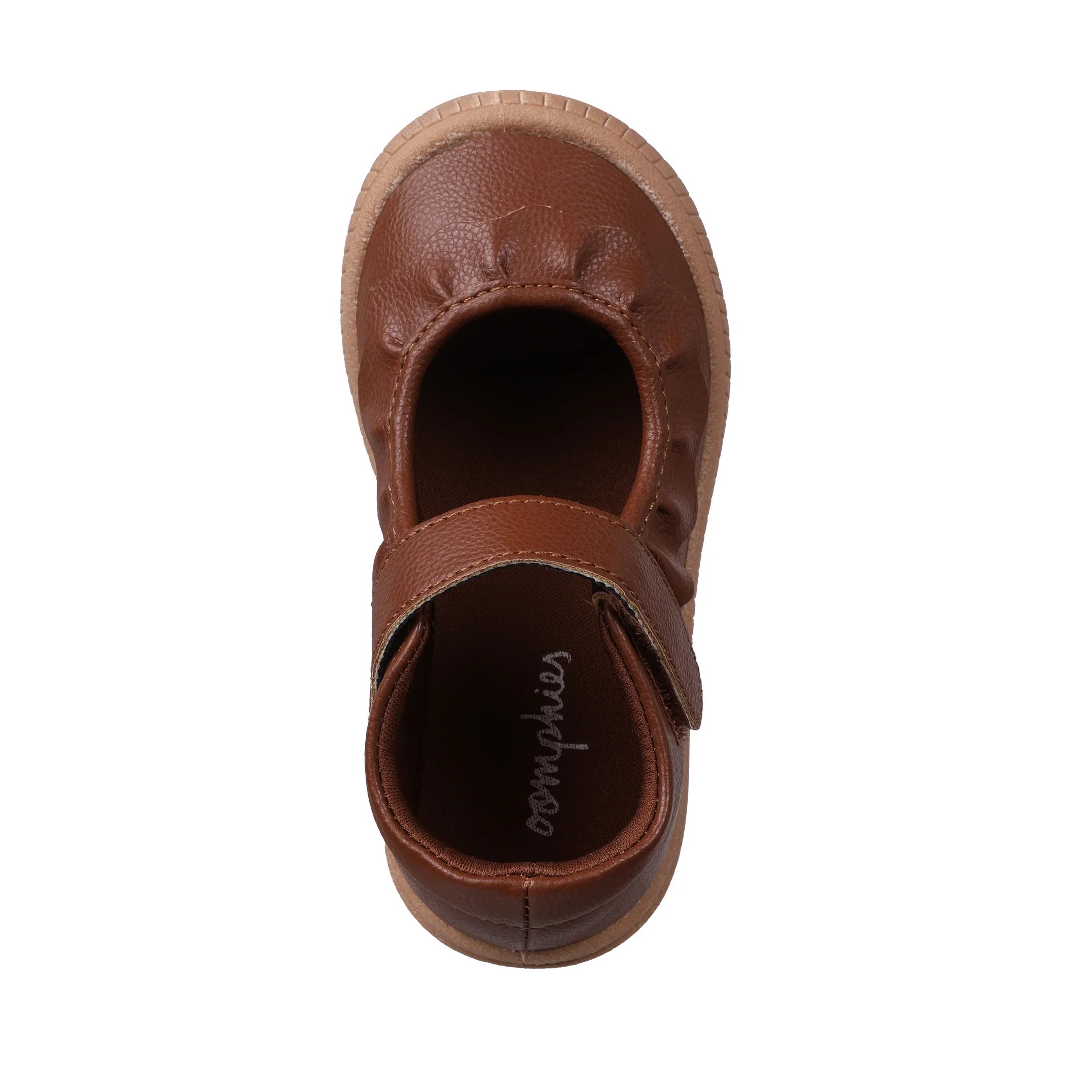 Oomphies Girls' (Sizes 5-3) Amina Mary Jane - Brown - Image 7