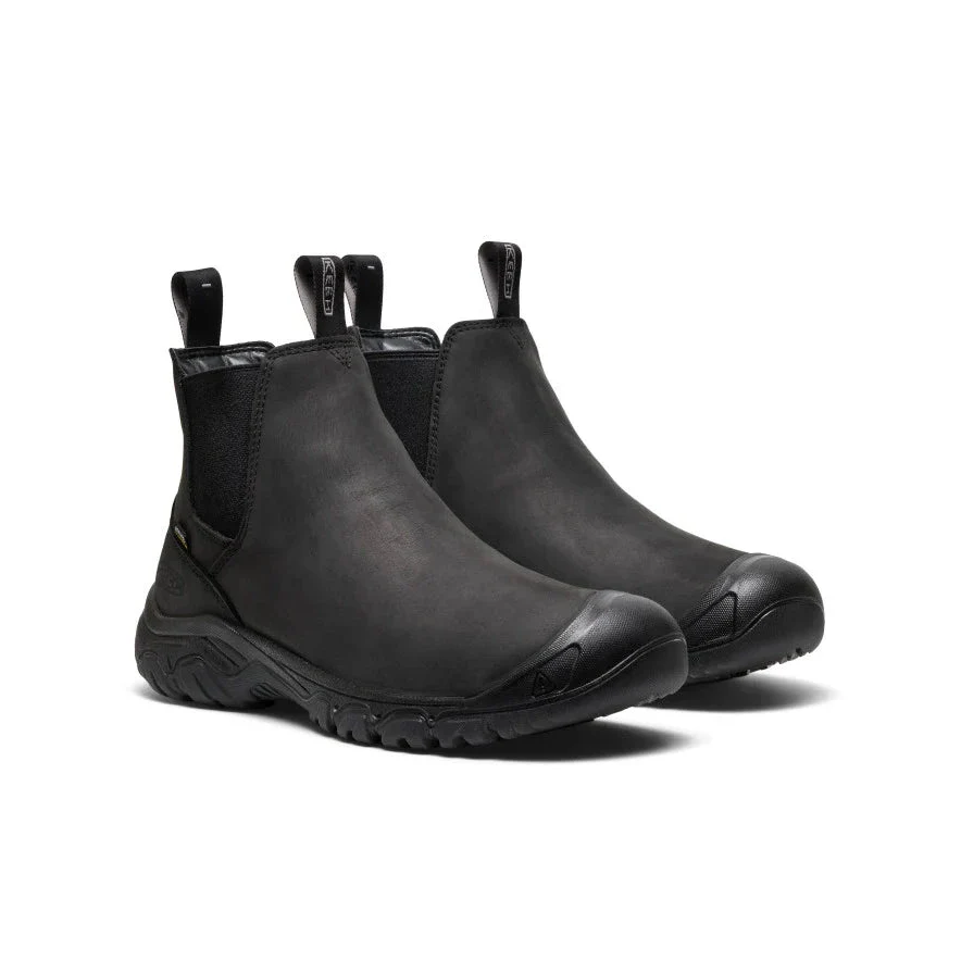 Keen Men's Anchorage IV Waterproof Boots - Black - Image 2
