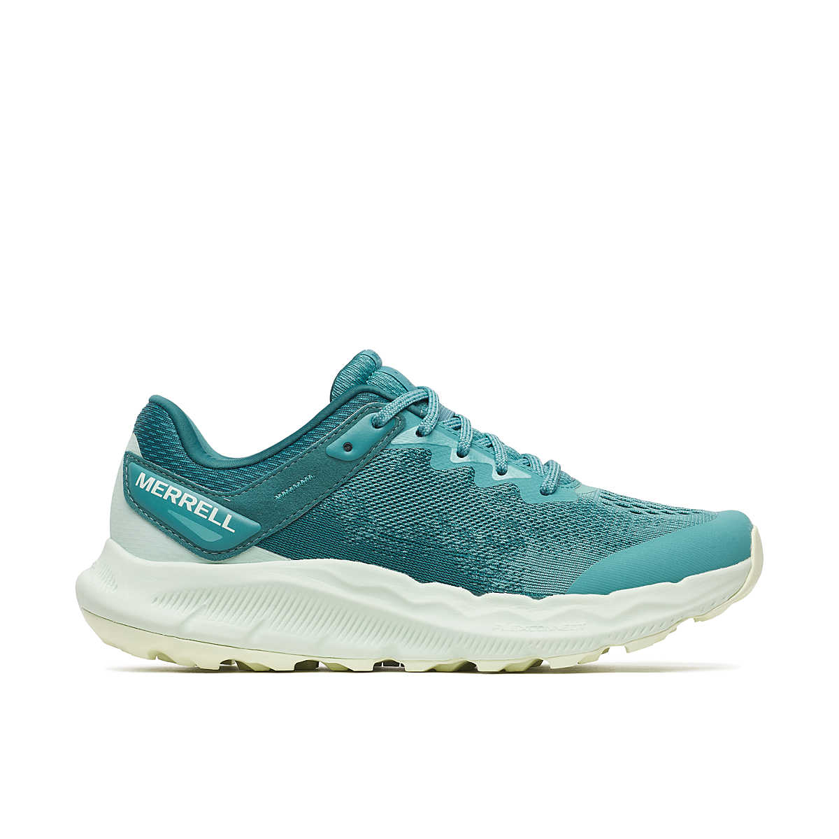 Merrell Women's Antora 4 Trail Shoe- Aqua - Image 2