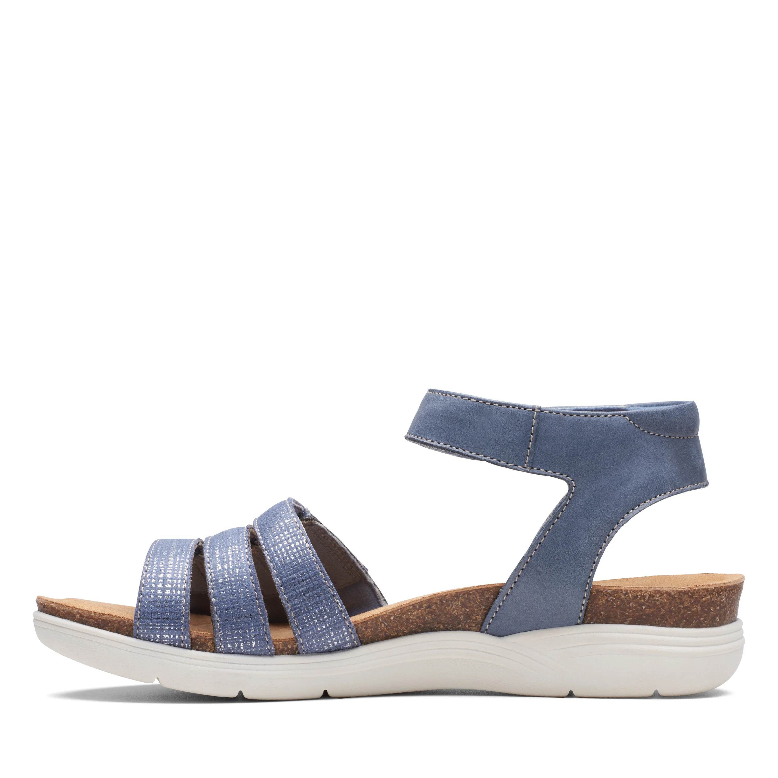 Clarks Women's April Dove - Denim Blue - Image 4