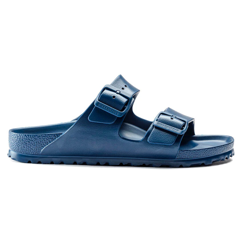 Birkenstock Men's Arizona EVA Regular Wide Sandal - Navy - Image 3