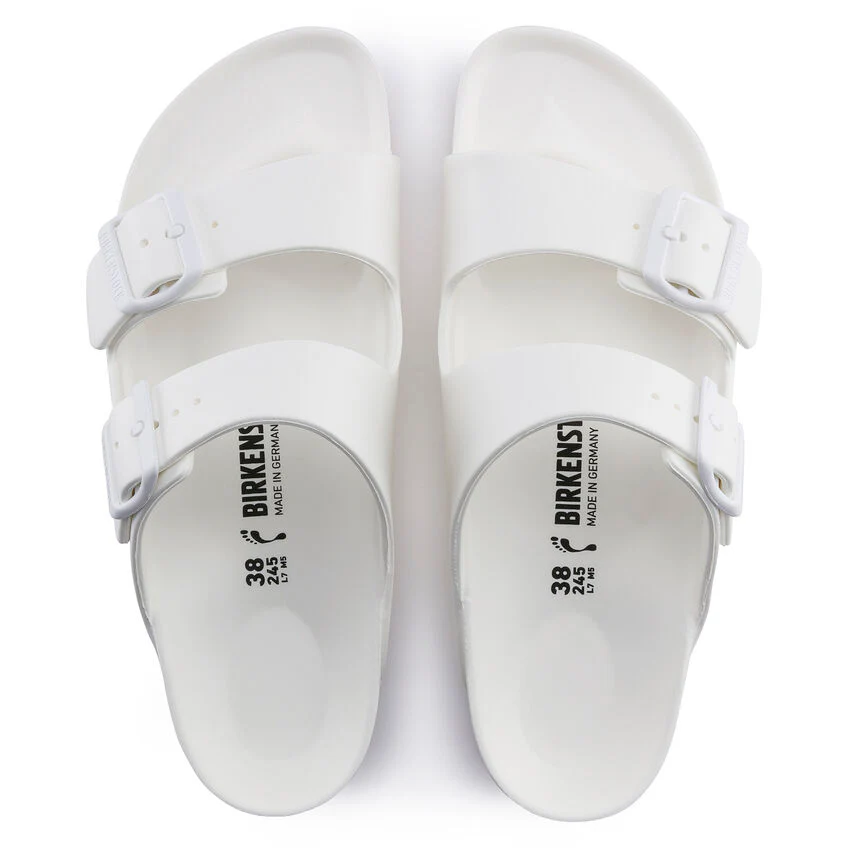Birkenstock Men's Arizona EVA Sandals - White - Image 5