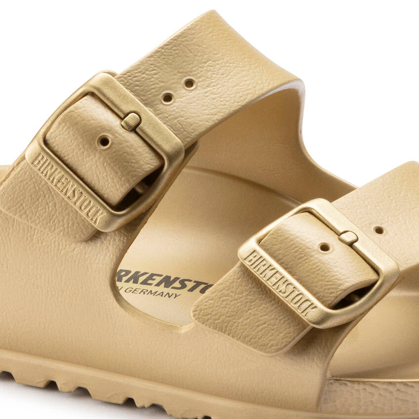 Birkenstock Women's Arizona EVA Sandals - Metallic Gold - Image 4