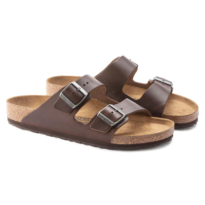 Birkenstock Men's Arizona Grip Sandal - Vintage Wood Roast - Image 3