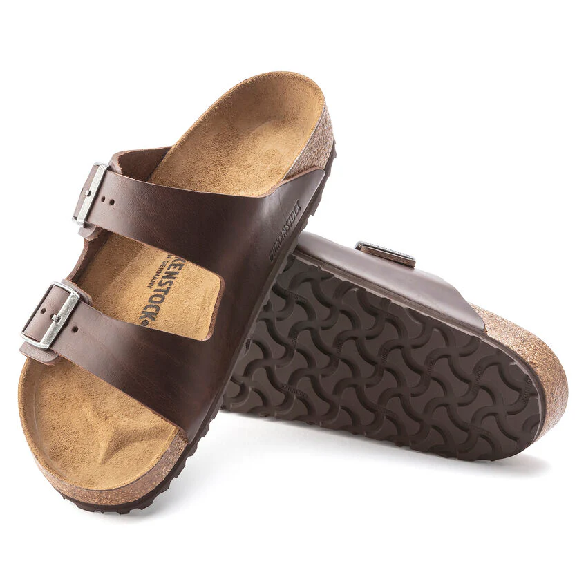 Birkenstock Men's Arizona Grip Sandal - Vintage Wood Roast - Image 5