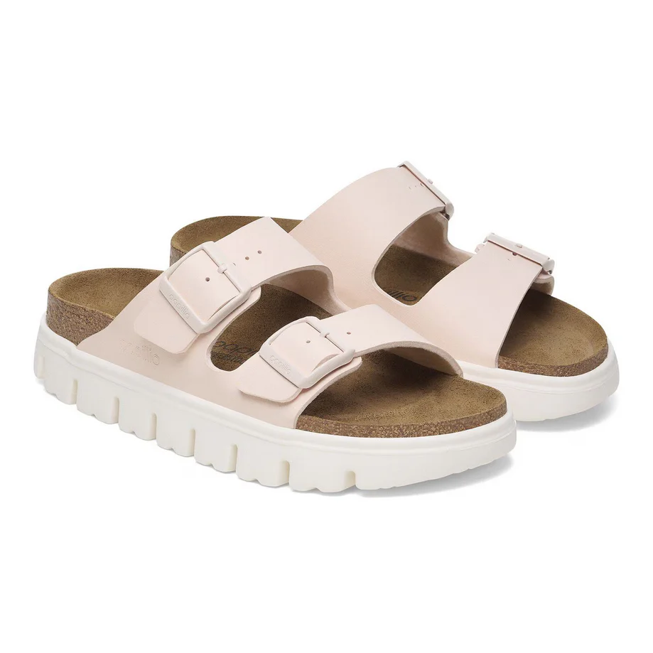 Papillio by Birkenstock Women's Arizona Birko-Flor Chunky Sandal - Light Rose - Image 3
