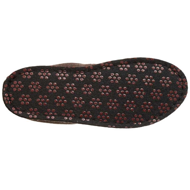 Haflinger Unisex Coffee Slippers with Soft Sole - Image 4