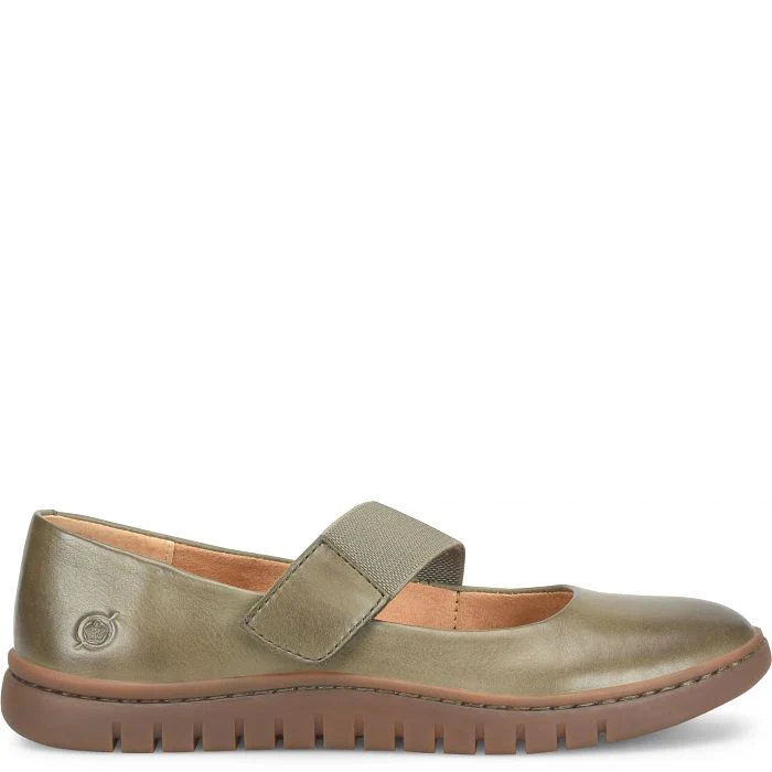 Born Women's Aspen Mary Janes - Green - Image 3