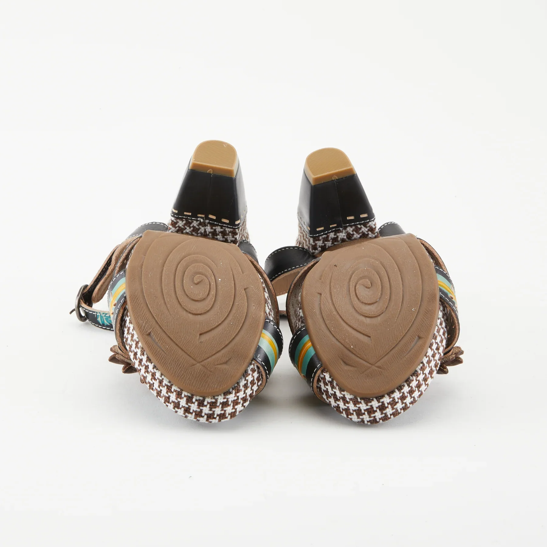 L'Artiste by Spring Step Women's Astarr Sandals - Black Multi - Image 5