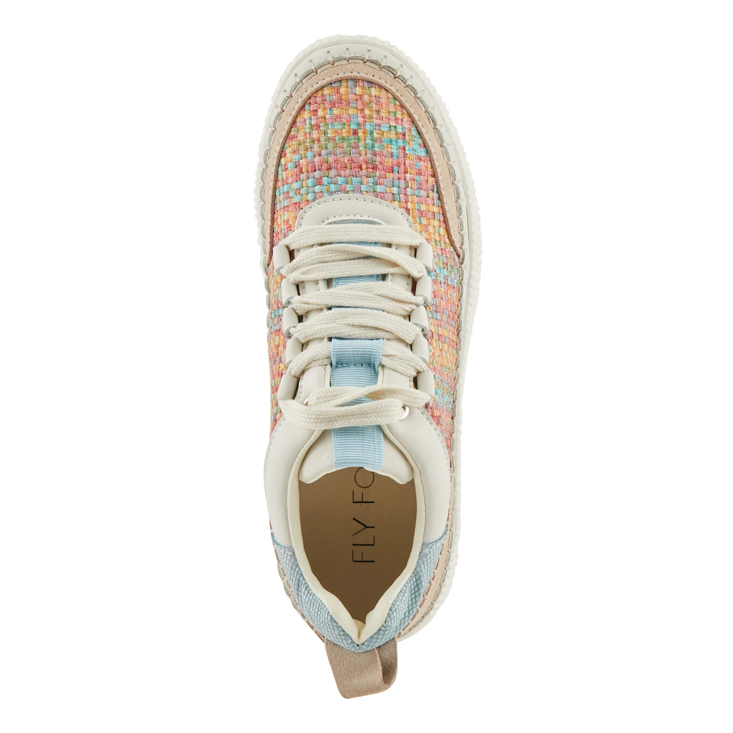 Patrizia by Spring Step Women's Asuka Multicolor Platform Sneaker - Beige Multi - Image 6