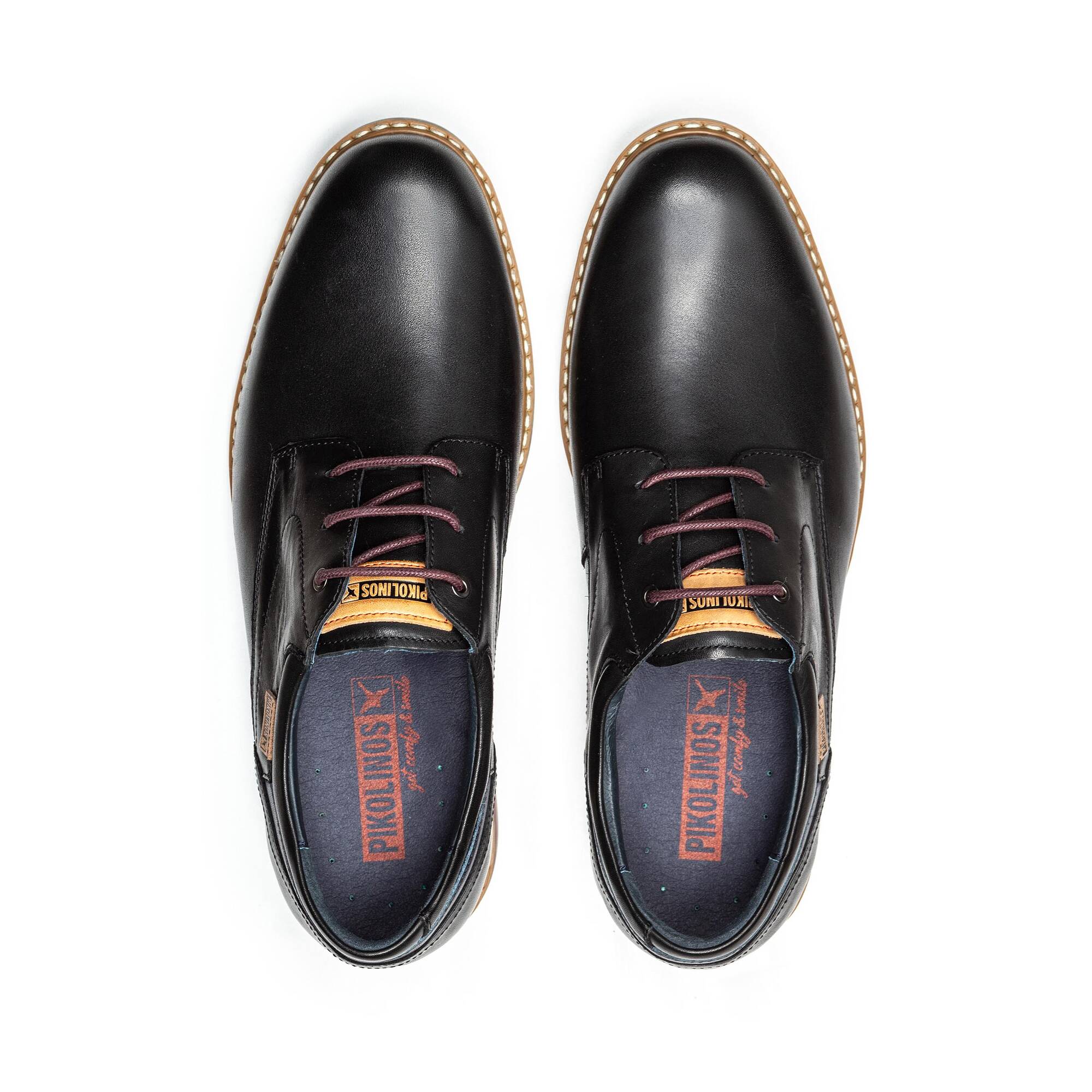 Pikolinos Men's Avila Lace-Up Oxford - Black - Image 4