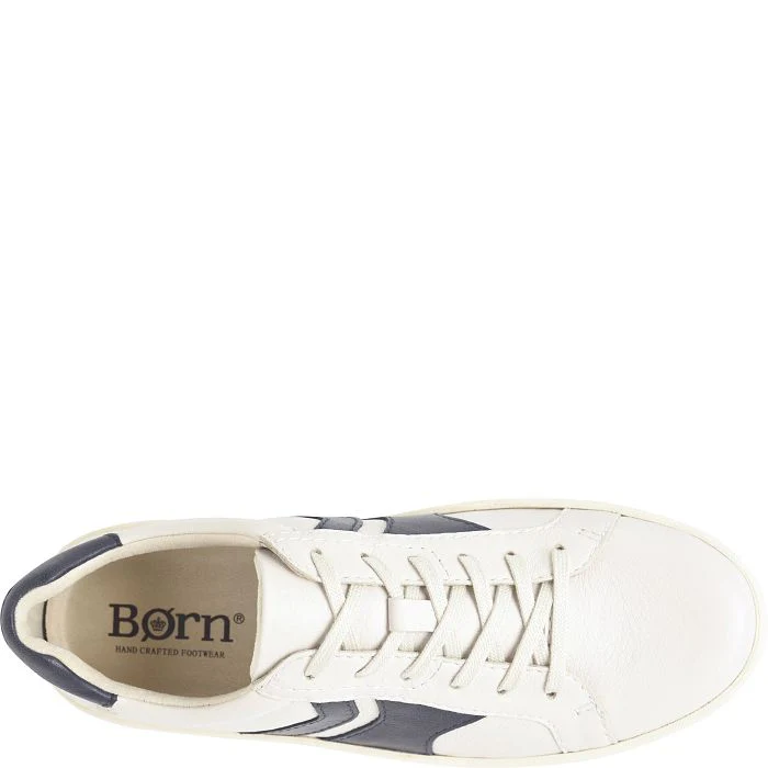 Born Men's Beck Tie Oxford Shoe - Sea Salt/Marine - Image 6