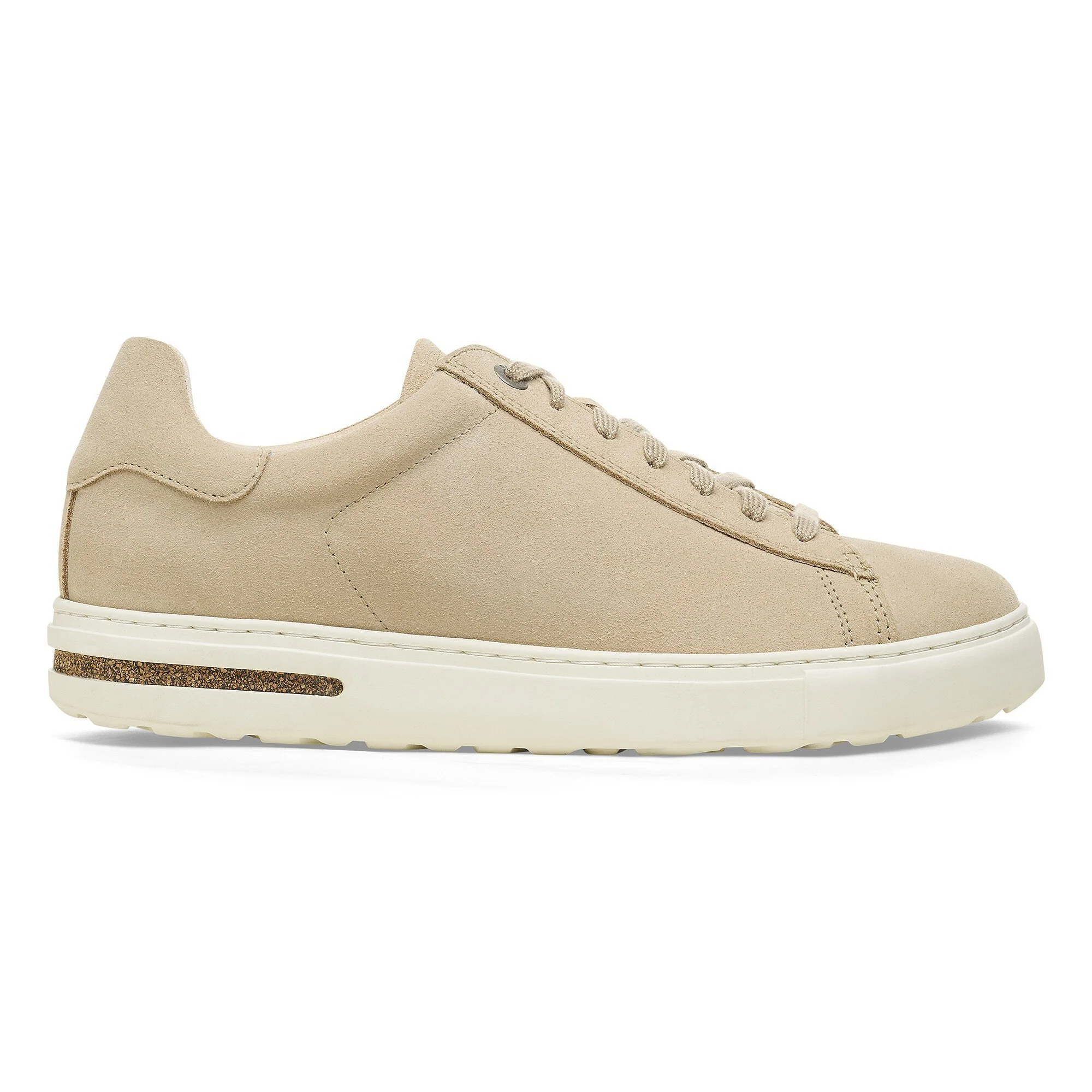 Birkenstock Women's Bend Lace Up Shoe - Suede Leather Sandcastle - Image 2