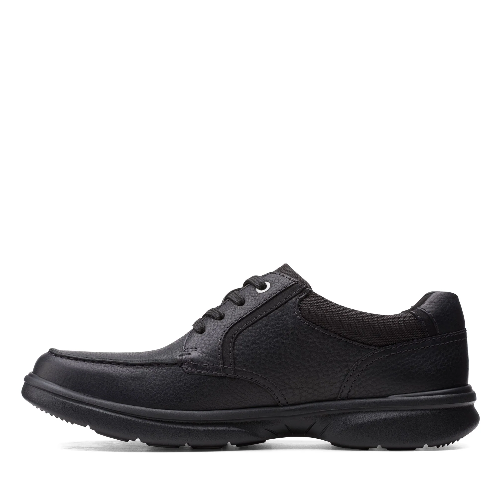 Clarks Men's Bradley Vibe - Black Tumbled Leather - Image 2