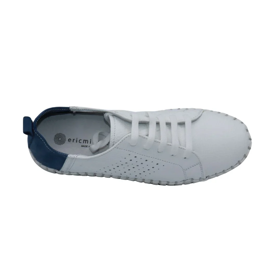 Eric Michael by Laurevan Women's Brandie Shoe - Denim/White - Image 6