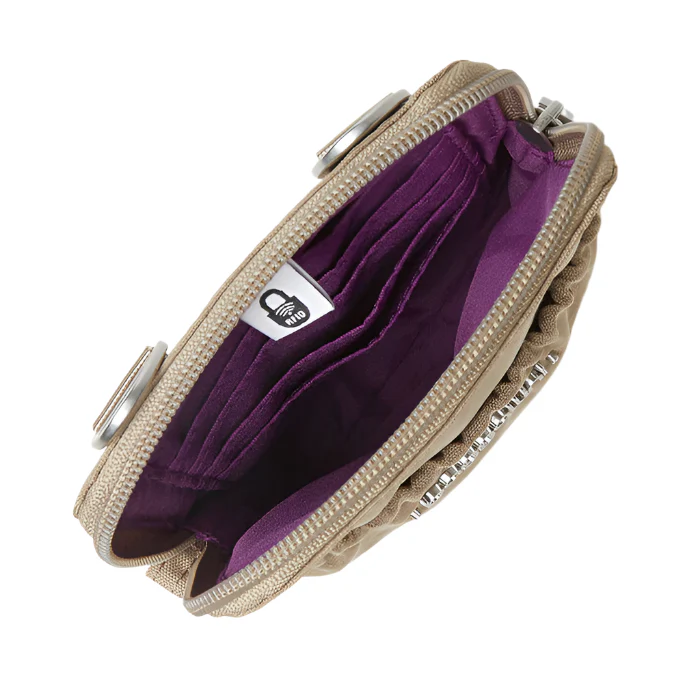Baggallini Bryant RFID Protection Pouch Bag - Beach - Image 3