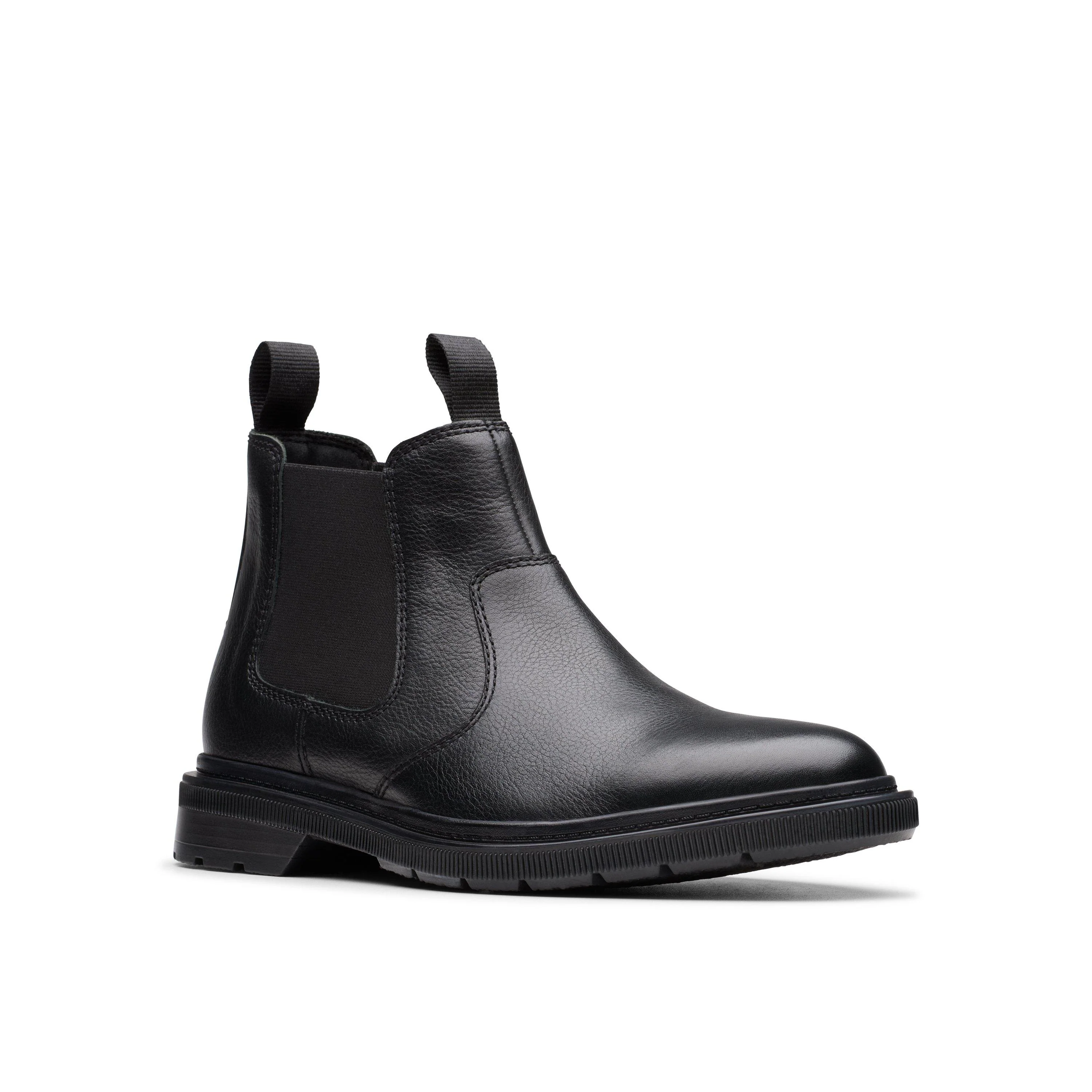 Clarks Men's Burchill Up Chelsea Boot - Black - Image 4