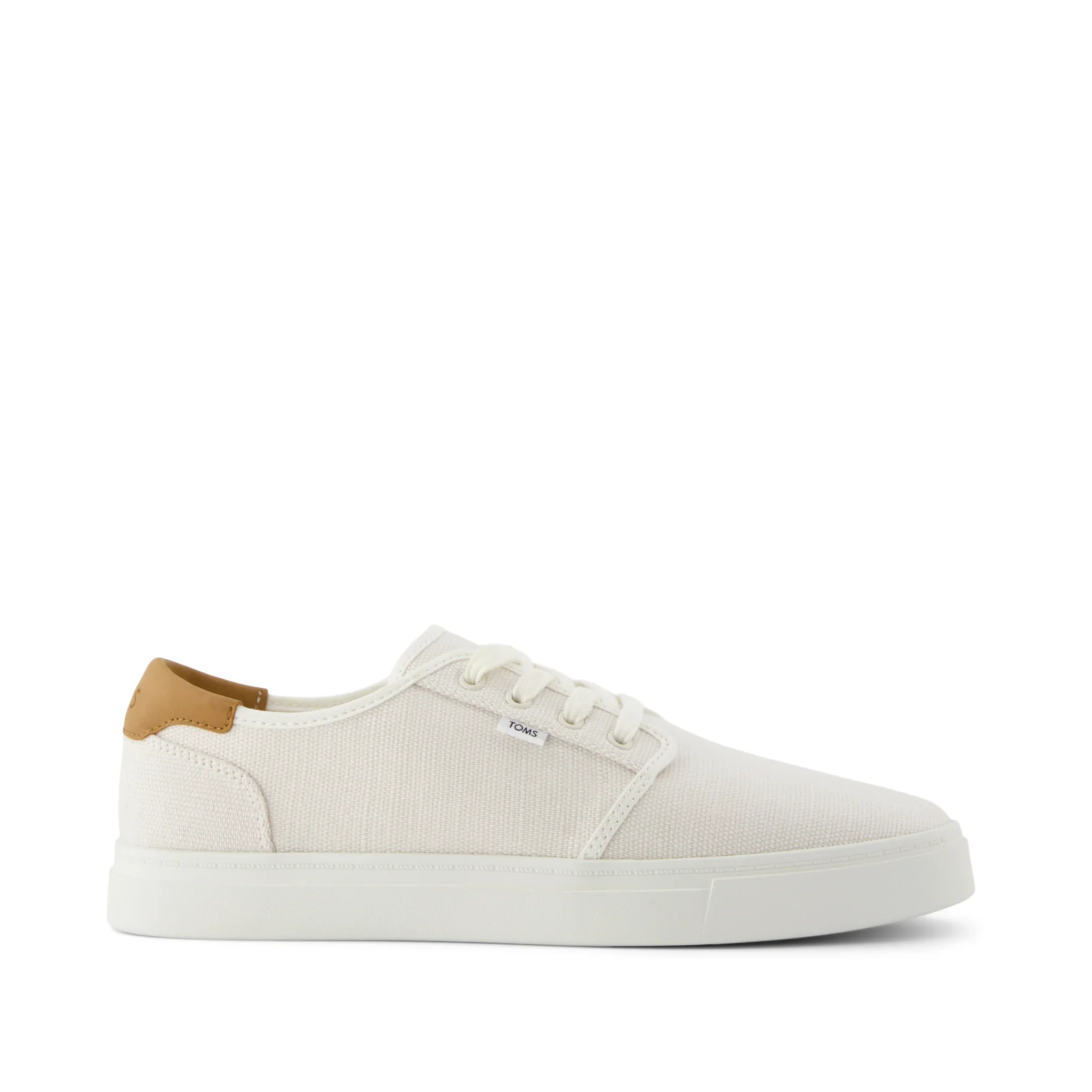Toms Mens Carlo 2.0 Lace-Up Sneaker - White - Image 2