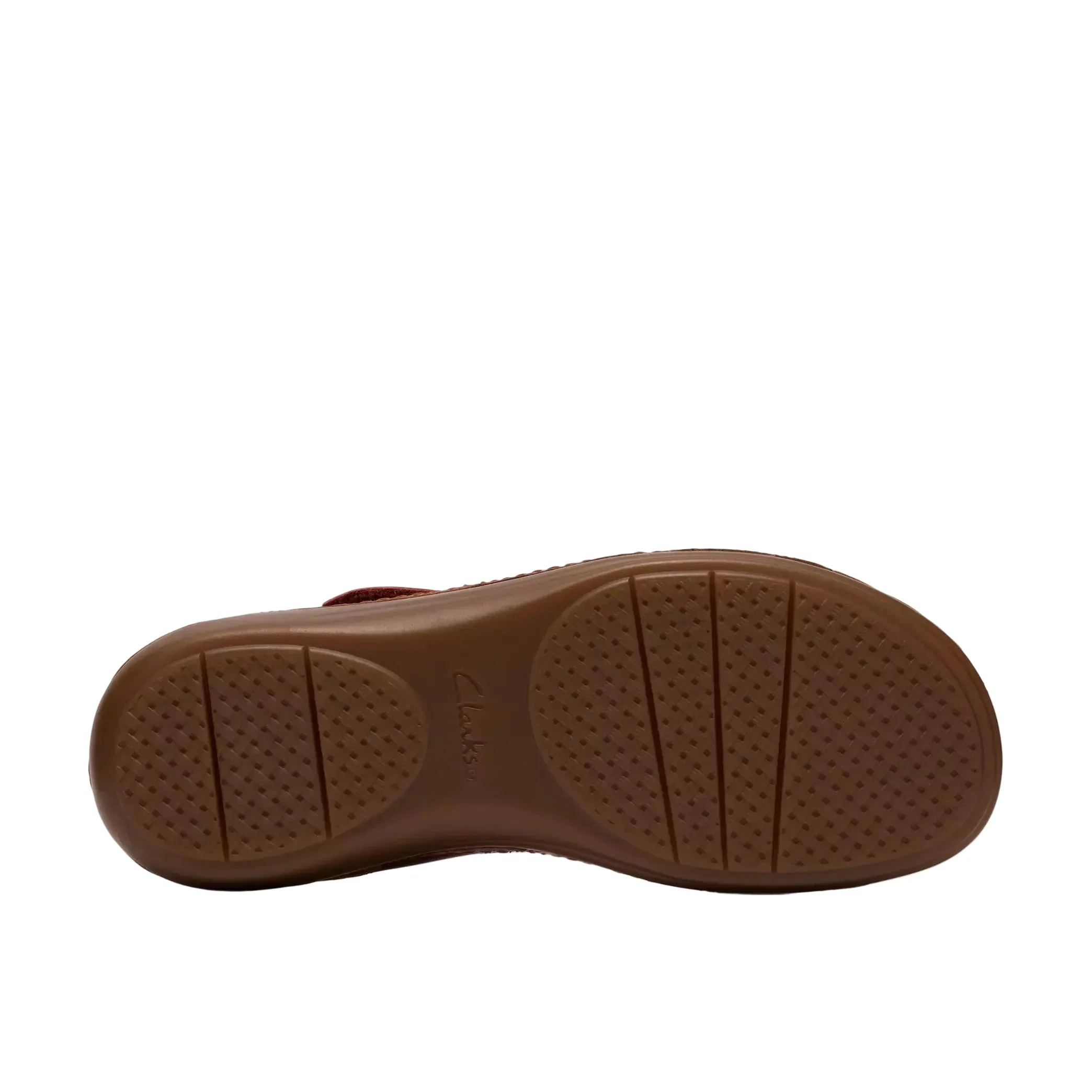 Clarks Women's Cecily Mix Sandal - Burnt Orange - Image 3