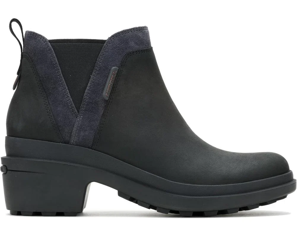 Merrell Women's Chateau III Waterproof Boot - Black - Image 3