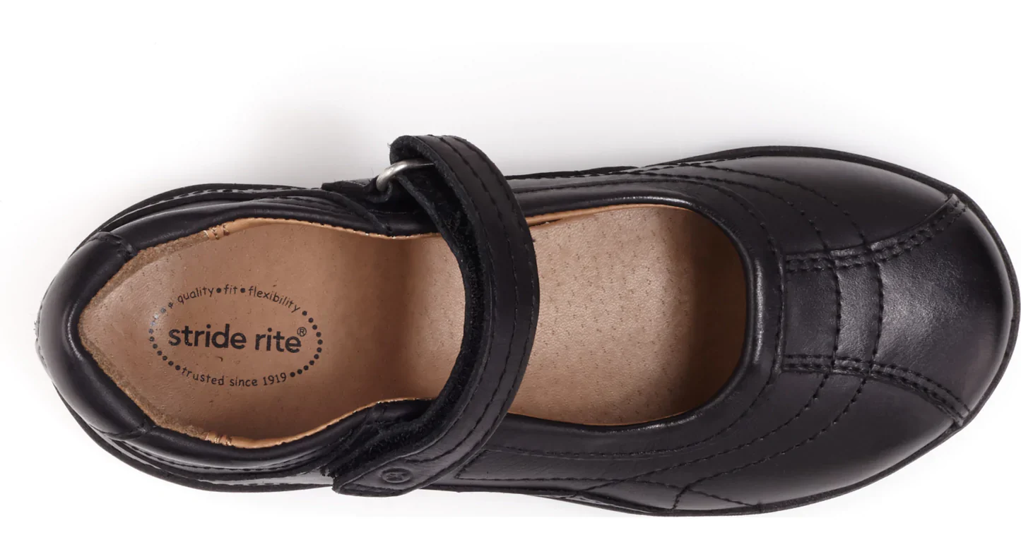Stride Rite Girls' Claire Mary Jane - Black - Image 3