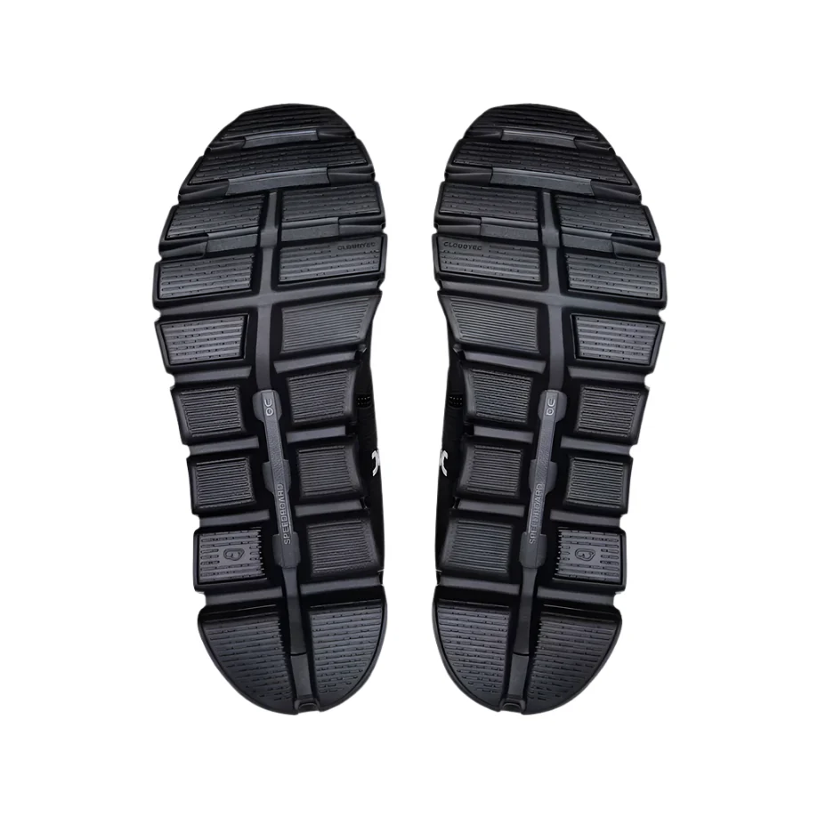 On Running Women's Cloud 6 Waterproof Athletic Shoe - All Black - Image 6