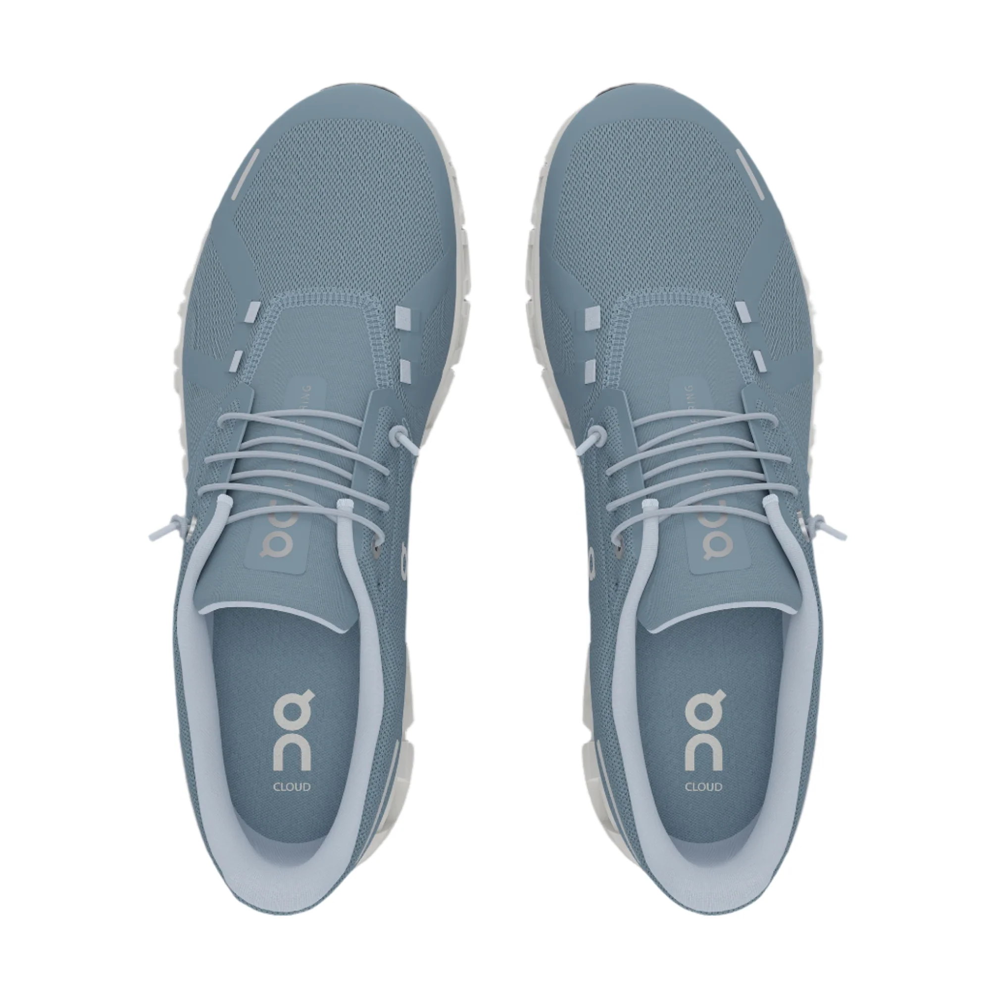 On Running Women's Athletic Cloud 6 - Chambray/White - Image 5