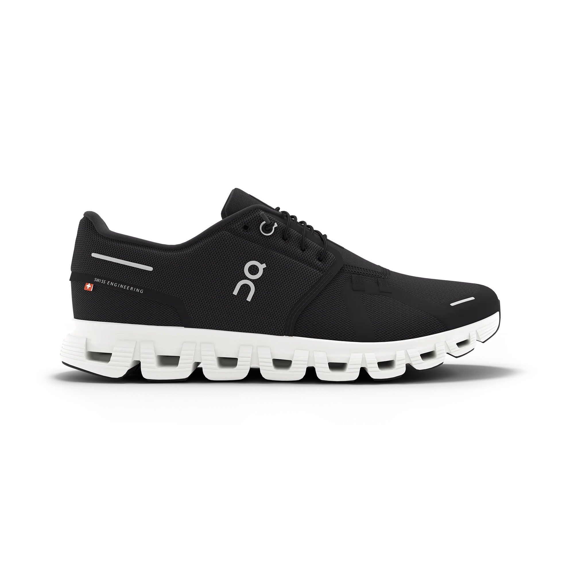 On Women's Athletic Cloud 6 - Black/White - Image 3