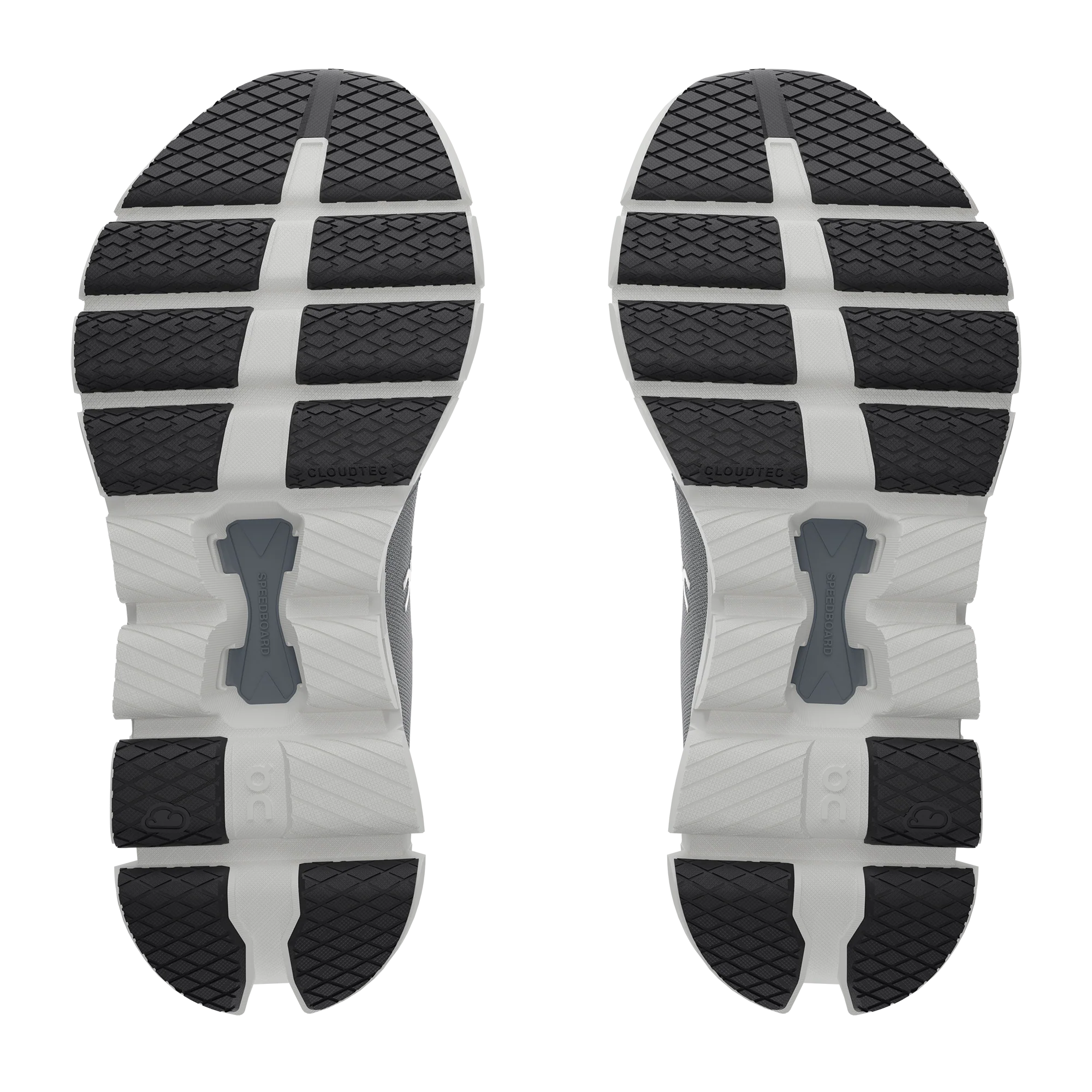 On Running Men's Cloud X 4 Dynamic Workout Shoe - Glacier/Stone - Image 6