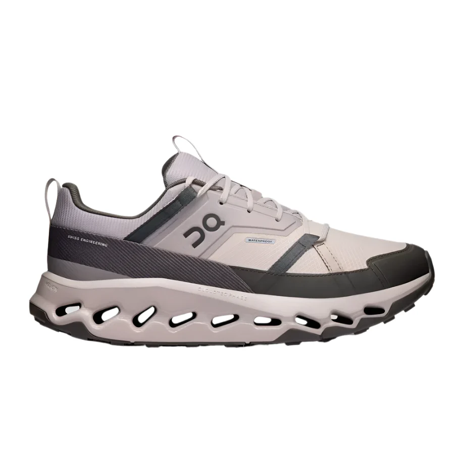 On Running Men's Cloudhorizon Waterproof Hiking Shoe - Fog/Thorn - Image 3