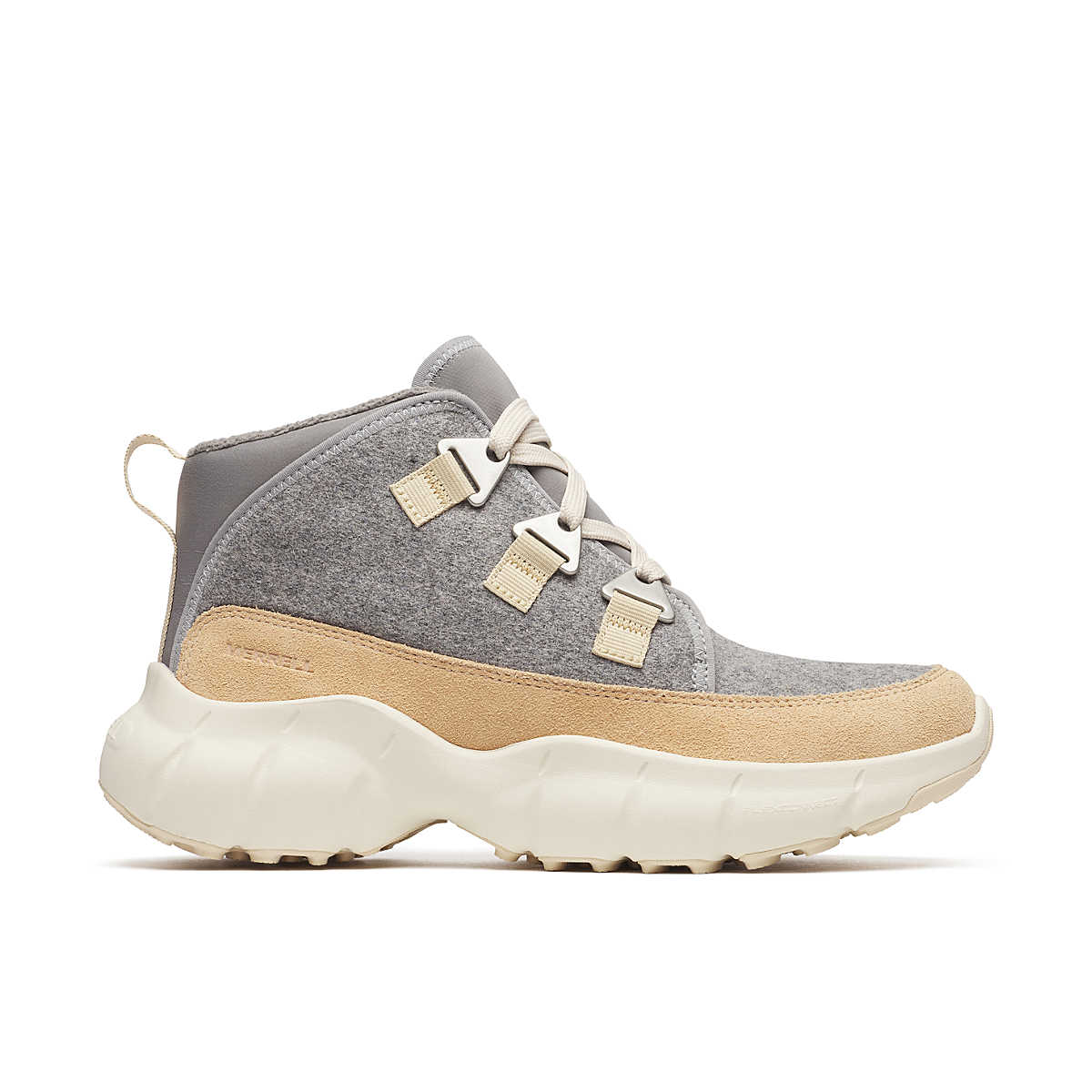 Merrell Women's Clover Mid Wool Waterproof Boots - Latte - Image 2