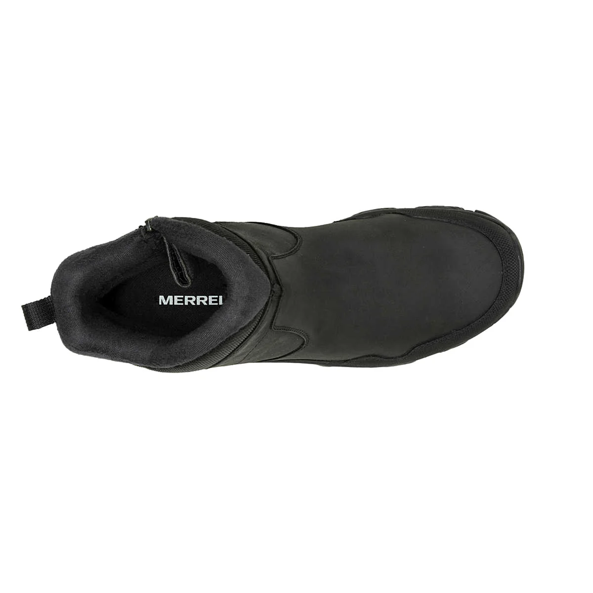 Merrell Men's Coldpack 3 Thermo Tall Zip Waterproof Boot w/ Arctic Grip  - Black - Image 2