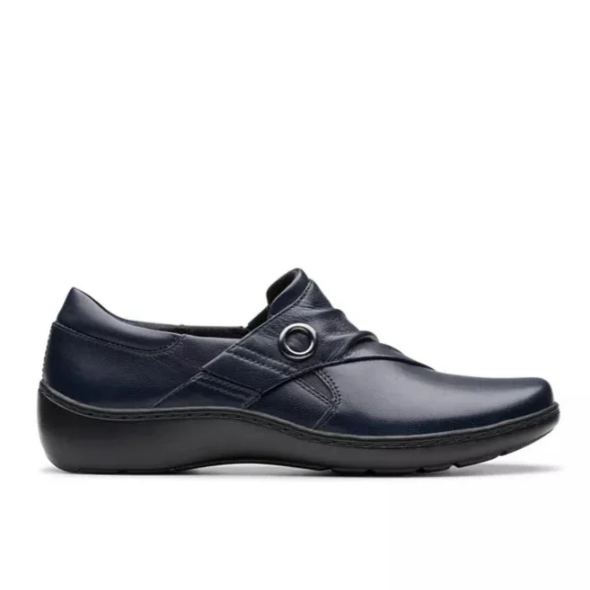 Clarks Women's Cora Aubrie Mary Jane - Navy - Image 4