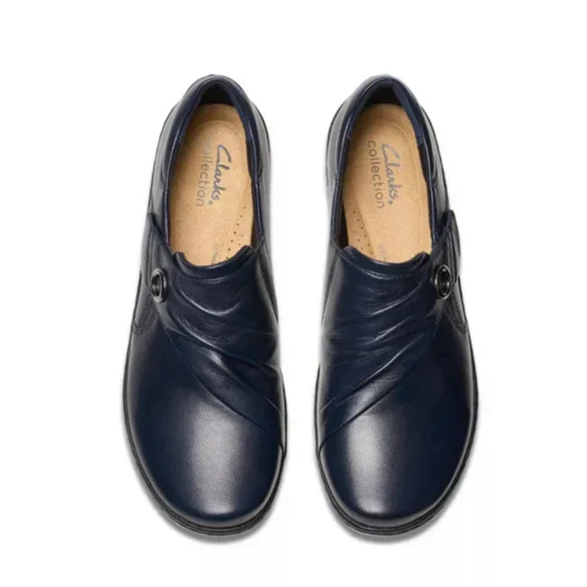 Clarks Women's Cora Aubrie Mary Jane - Navy - Image 5