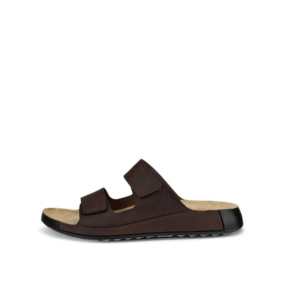 Ecco Men's Cozmo 2-Strap Sandal - Potting Soil - Image 2