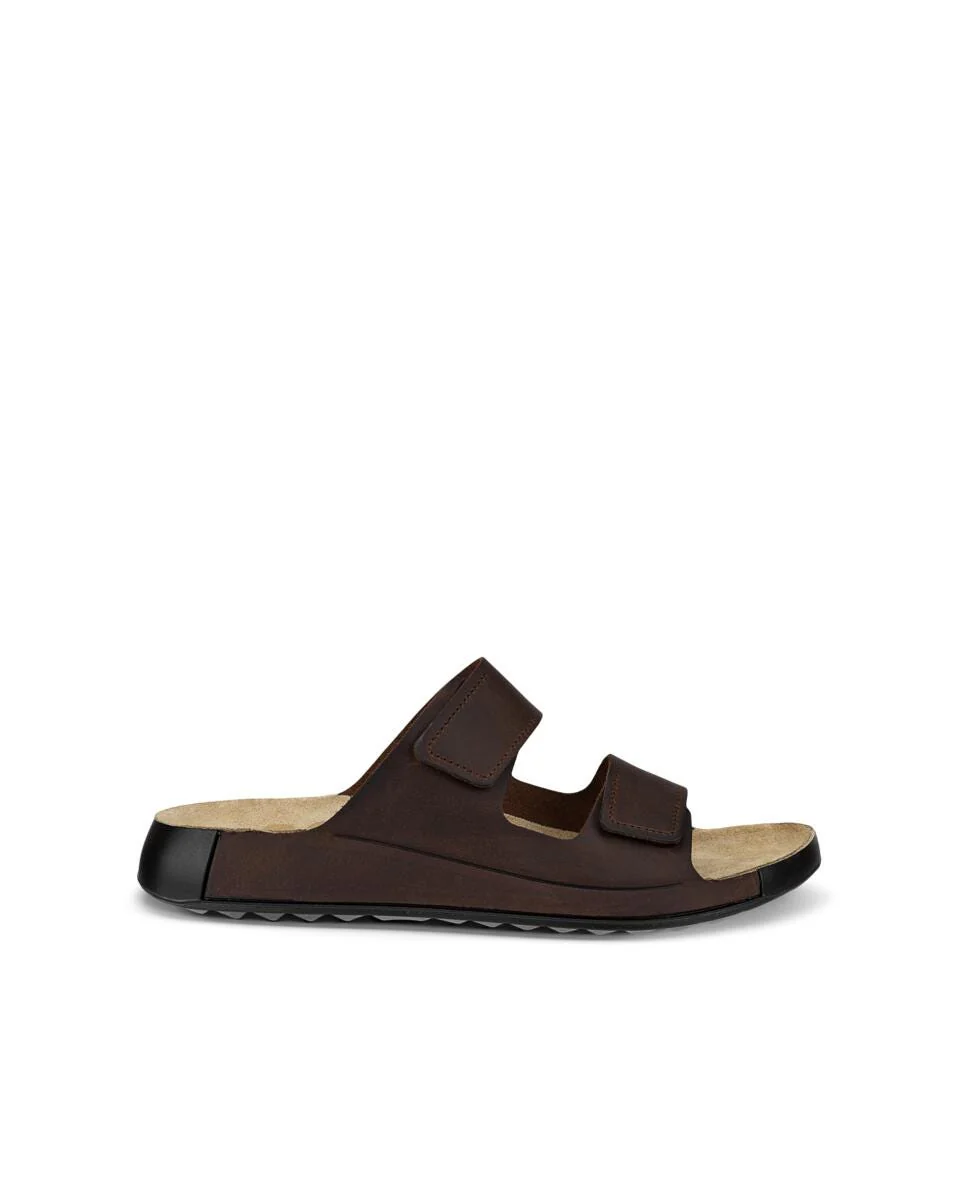 Ecco Men's Cozmo 2-Strap Sandal - Potting Soil - Image 3