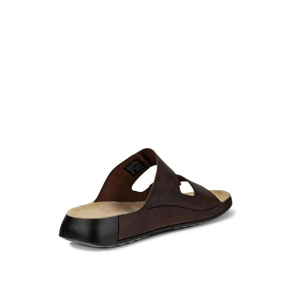 Ecco Men's Cozmo 2-Strap Sandal - Potting Soil - Image 6