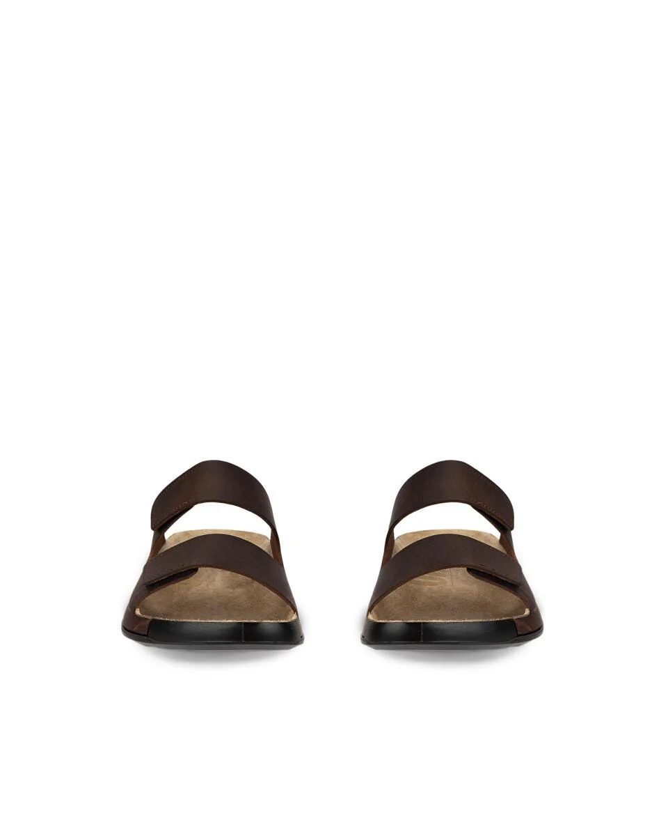 Ecco Men's Cozmo 2-Strap Sandal - Potting Soil - Image 7