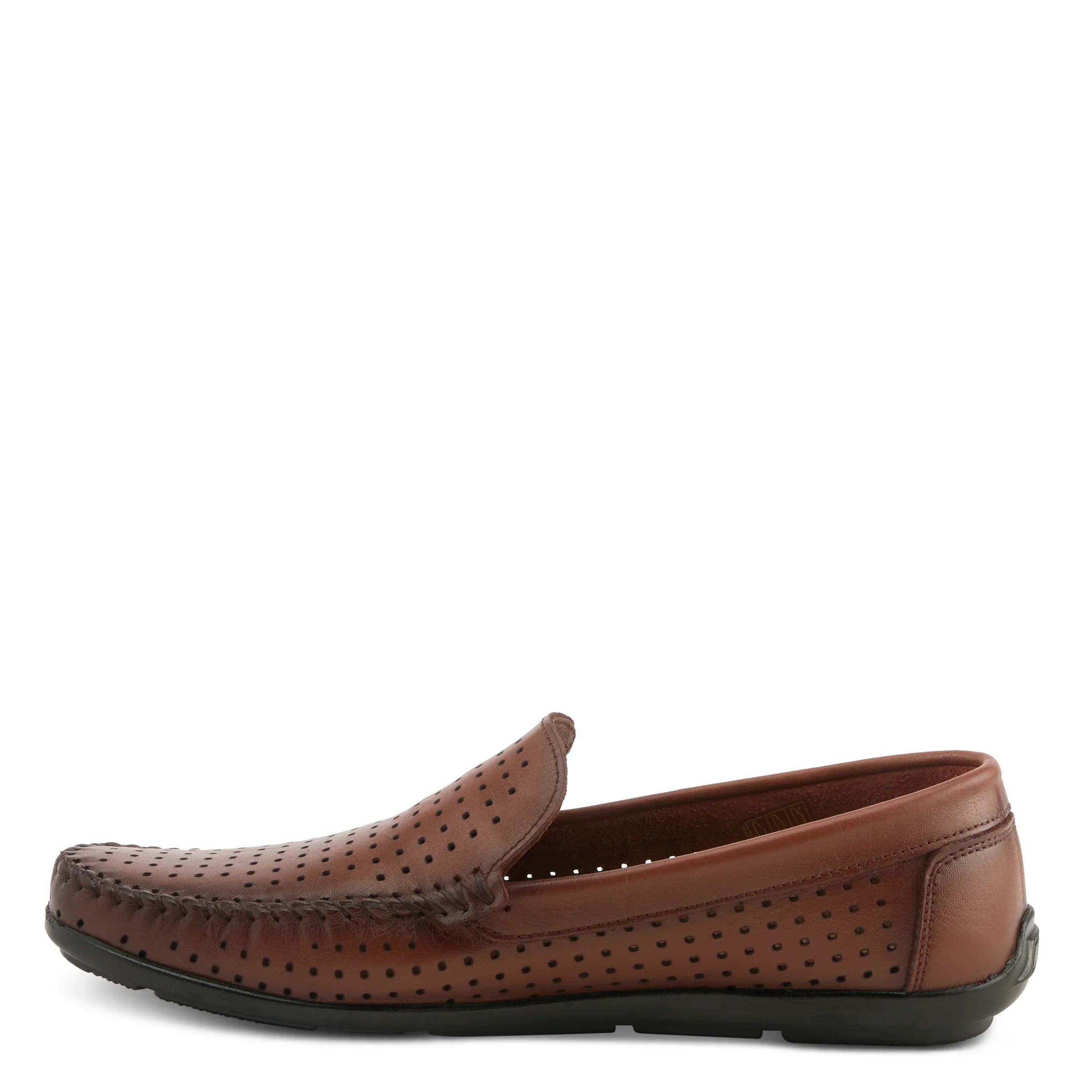 Spring Step Men's Crispin Slip On Leather Loafers - Camel - Image 2