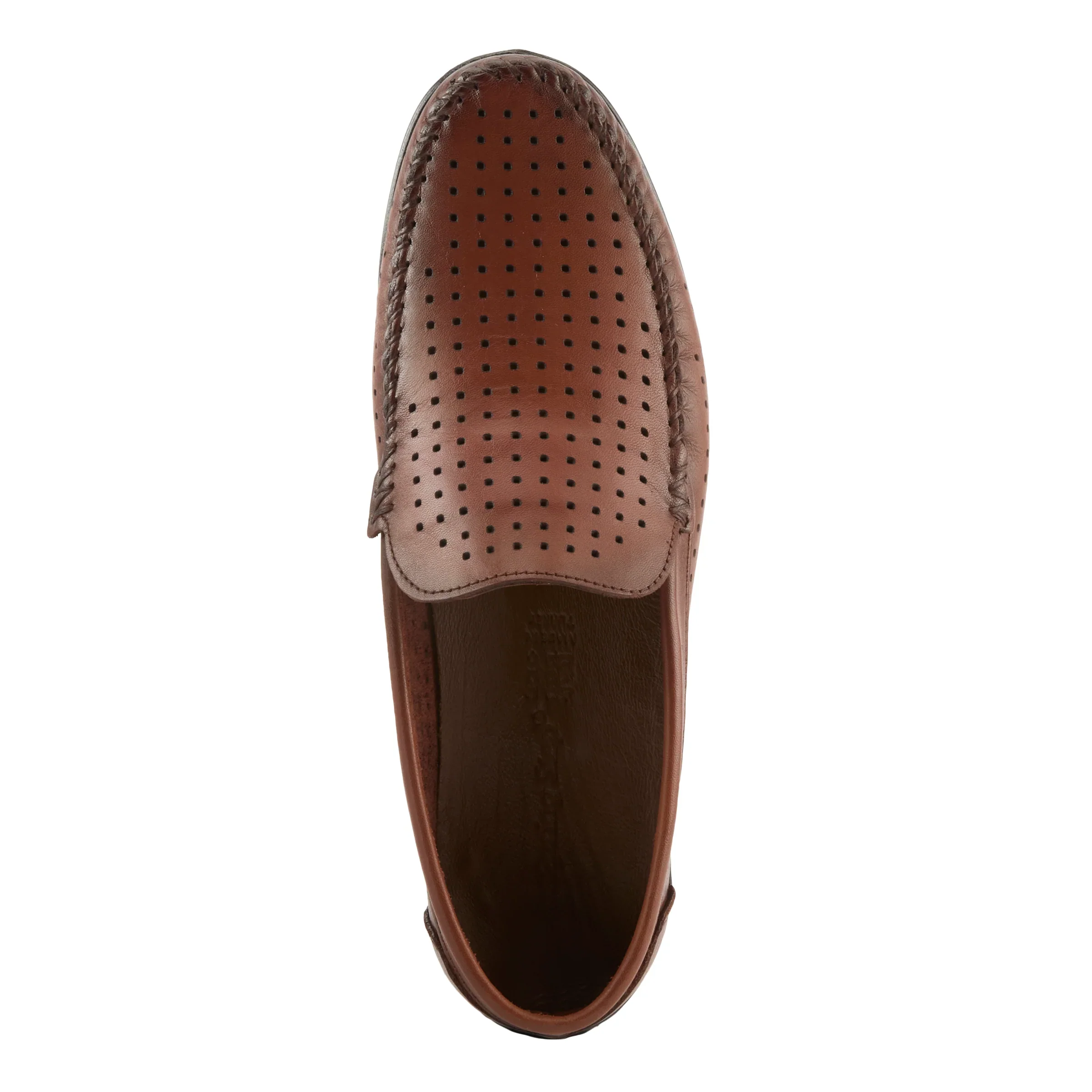 Spring Step Men's Crispin Slip On Leather Loafers - Camel - Image 6